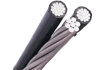 中国 1kv PVC Sheath Triplex Overhead Wire Overhead Service Drop Cable 販売のため