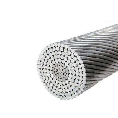 China 4 AWG 2 AWG Aluminium Conductor Steel Reinforced Concentrically Stranded for sale