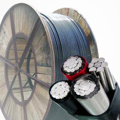China 0.6/1kv Aerial Bundled 4 Core Abc Cable Aluminum Alloy 1350-H19 Conductor for sale