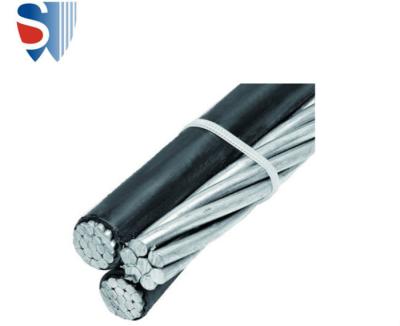 Китай XLPE изолировало triplex кабель проводника падения 1/0AWG обслуживания quadraplex алюминиевый для надземного распределения продается