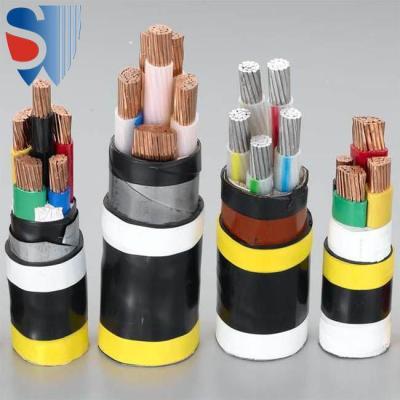 China XLPE aisló el cable de transmisión del Cu 0.6/1kv LV de la envoltura del PVC en venta