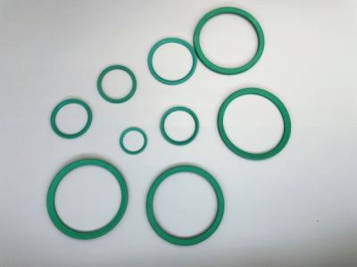 China Green FKM DIN 3869 Profile Rings For Pump Cylinders Hydraulic Presses for sale
