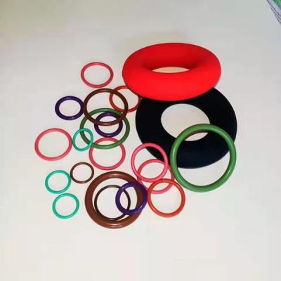 China Heat Resistant White Silicone O Rings 60 - 70 Hardness Environmental Protection for sale