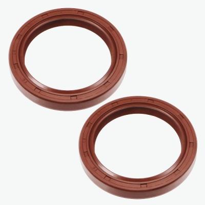 China FPM FKM Brown Oil Seals Oxidation Resistance Double Seal Ring for sale