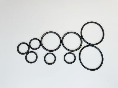 China Silicone Oil NBR O Rings Seals Black Color Wear Oil Resistance for sale