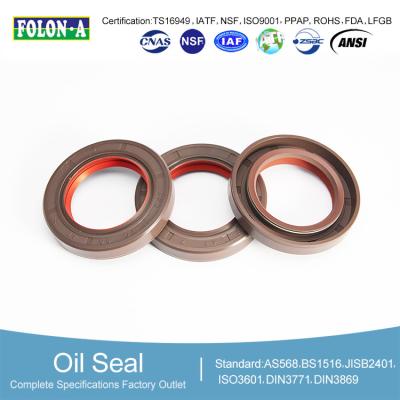 China FKM Oil Seals for Oil Chamber Sealing and Dust Protection for sale