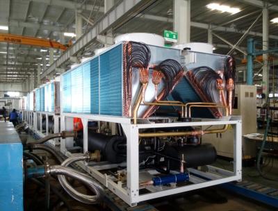 China Air cooled screw chiller 700KW with heat pump for sale
