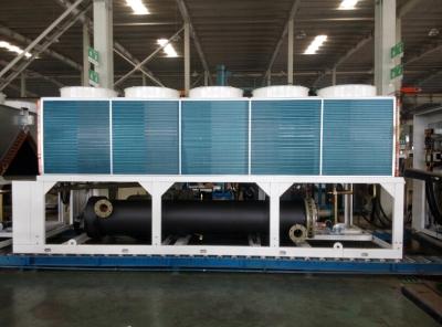China R22 gas Air cooled chiller screw type 390TR with heat pump ASWC-HC390 for sale