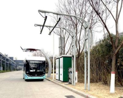 China Pantograph fast charger for electric bus 600kw charging capacity output current 800A for sale
