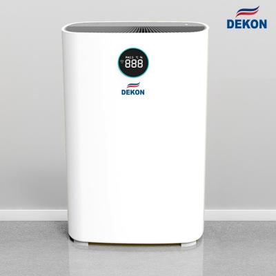 China 600CMH HEPA H14 PM2.5 Filtration air purifier with UVC air sterilizer and dininfection digital display touch control en venta