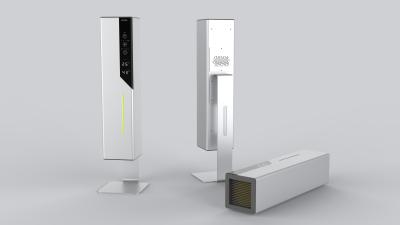 중국 Indoor air quality device IAQ Cube UVC LED and photocatalysis filter HEPA filter H11 with bipolar plasma 판매용