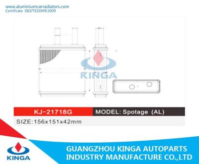 Китай Подогреватель радиатора теплообменного аппарата радиатора передачи тепла для AL KIA Spotage продается