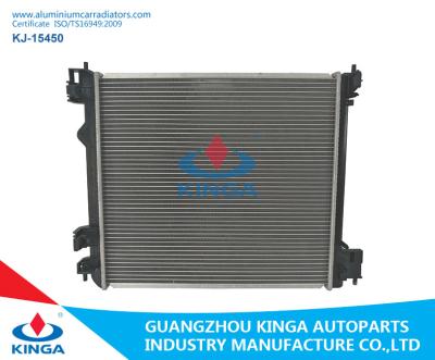 China Radiadores de aluminio 2015 del coche de NISSAN QASHQAI J11/reemplazo plástico color plata del radiador en venta