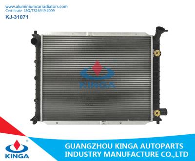 China Silver Ford Aluminum Radiator , 2002 Ford Escort Cooling System Brazing Auto Car Spare Parts for sale