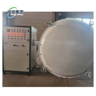 China Wood Drying 600 KG High Frequency Electric Heating Wood Vacuum Drying Kiln Equipment for sale