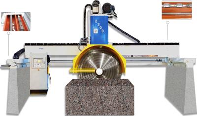China 3000mm Blades Stone Block Cutting Machine for sale