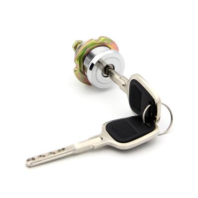 China Quarter turn safe cam lock with nickel plated zinc alloy keys for sale