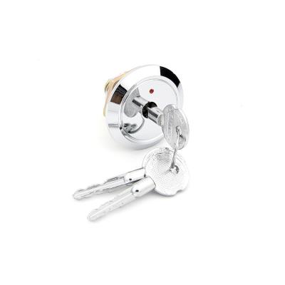 China Pin Tumbler Cross Key Lock 48mm  Anti Theft A3 Iron Housing  CW 90 Degree for sale