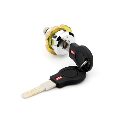 China A3 Iron Housing Tubular Pin Tumbler Lock Anti Theft Plastic Key Handle for sale