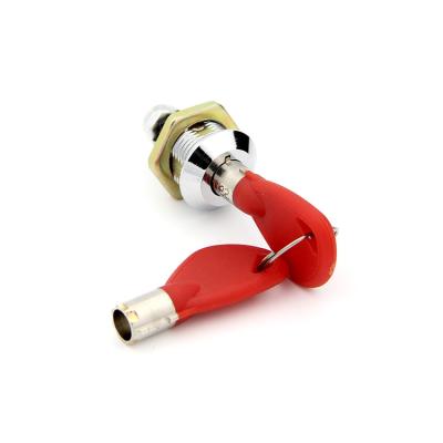 China Kopfdurchmesser Röhrendes nocken-M18l14 Verschluss-verwenden zuverlässiger rote der Farbe22mm allgemein zu verkaufen