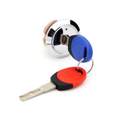 China Red And Blue Color Cabinet Door Locks High Safety Cylinder Brass Keys for sale