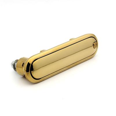 China Anti Theft Fashionable Safe Box Handles Golden Finish High Security 360 Rotation for sale