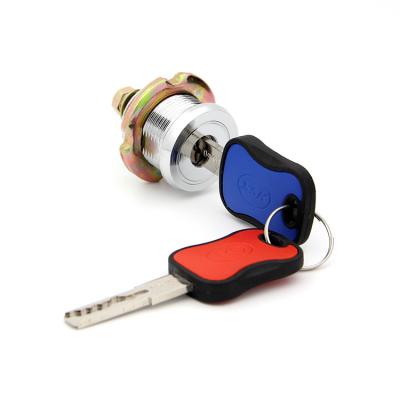 China 10 Pins Safe Cam Lock Anti - Burglarbrass Cylinder SS Key Red Blue Color for sale