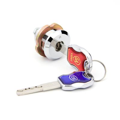 China Laser Logo Tubular Key Cam Lock , File Cabinet Cam Locks 36mm Head Diameter for sale