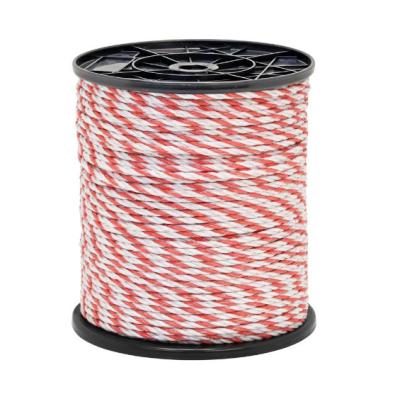 China PVC Coating Electric Fence Poly Wire With Voltage 6KV Temperature Range -20C To 60C for sale