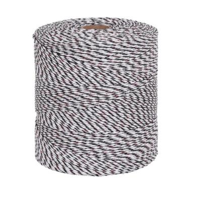China Diameter 2mm Electric Fence Wire With High Conductivity Black Or Custom for sale