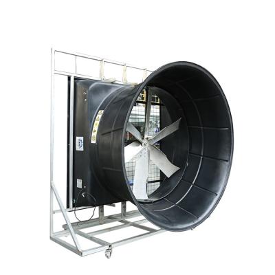 China Big Air Cooling Circulation Industrial Exhaust Fan Aluminum Blade Poultry Farm Fan for sale