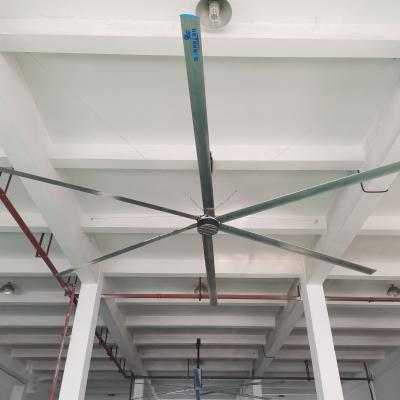 中国 420000m3/H 空気流量 24フィート 強化冷却のための産業天井扇風機 販売のため