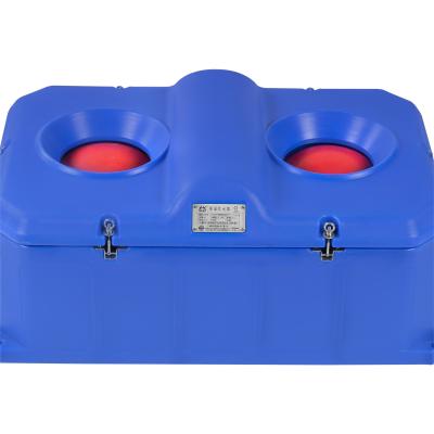 China Terrui 88 Model 4.0 Version 2 Hole Flat Float Ball Anti Freeze Heating Insulated Water Trough for sale