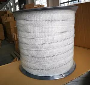 China Easily Assembled PE Plastic White Electric Fence Tape for sale