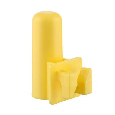China Livestock Farm End Strain Insulator  Plastic Material Post Safety Cap Topper Insulators for sale