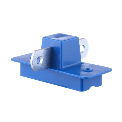 China 8mm Steel Side Hole Wood Post Insulators For Tape And Spring Connection Gate Activator for sale