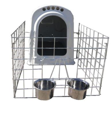 China NTG103 Front 2 Holders L78in Dairy Calf Hutches for sale