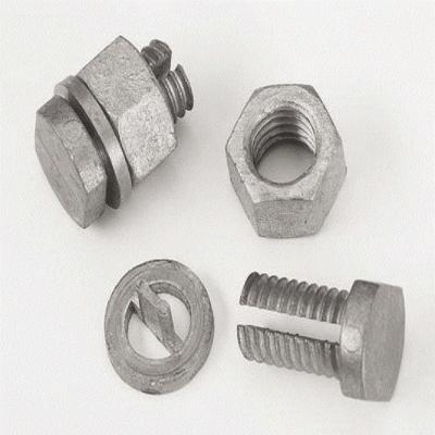 China Dacro Electric Fence Accessories 2.7mm Wire Split Bolt Joint Clamp for sale