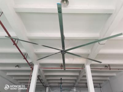 China 7.3m Ceiling Livestock Ventilation Fans 55r/Min With 6 Blades for sale