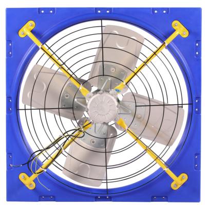 China Stainless Steel Industrial Livestock Ventilation Fans 4 Blades Farm Cooling Equipment for sale