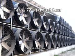 Terrui72 inch industrial exhaust fan power 2500W protection level IP55