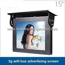 China Small Retail Signage Displays , Automatic Advertising Bus Digital Signage for sale