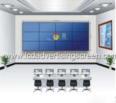 China Floor Stand  55 Inch Video Wall 5x5 Controller 3.5mm Gap For Shopping Mall for sale