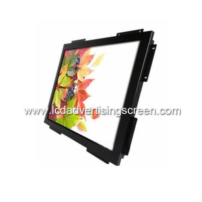 China Black Open Frame Touch Monitor , 18.5 Inch IR Touch Screen Monitor for sale