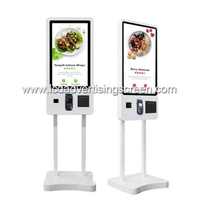 China Restaurant Touch Screen Display Self Service Payment Kiosk Machine for sale