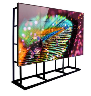 China Large Size LCD Wall Screen Monitor 3.5mm Bezel Video Controller Ultra Narrow Stitching for sale