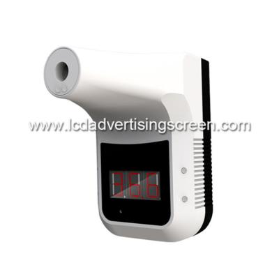 China USB DC 5V 0.5s Response Time Wall Mounted Body Thermometer lcd digital display infrared technology for sale