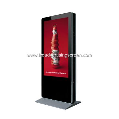 China Floor Standing Double Screen TFT LCD Advertising Machine for sale