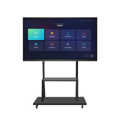 China 5.5ms Response 75 Inch Touch Screen Smart TV Whiteboard for sale