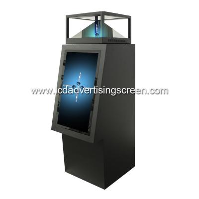 China Floor Standing 21.5 Inch 3D Hologram Showcase 32 Inch Vertical Touch for sale